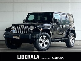 ジープ ラングラー アンリミテッド サハラ 4WD 本革シート/ALPINEスピーカー/ドラレコ