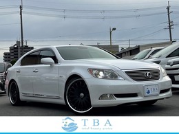 レクサス LS 460 バージョンU Iパッケージ サンル-フ Carlsson21AW　ハーフレザー ETC
