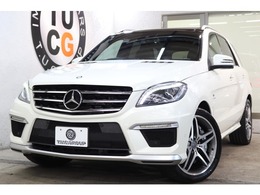 AMG Mクラス ML63 4WD キ-レスゴ- 黒本革 パノSR ナビTV 2年保証