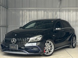 メルセデスAMG Aクラス A45 4マチック 4WD 1年距離無制限保証/アドバンストPKG/電動SR