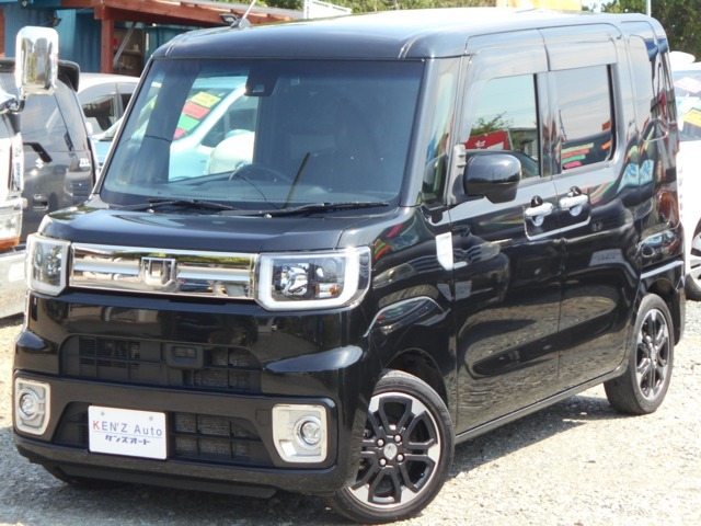 当店の車両をご覧いただきありがとうございます。ターボタイミングチェーンエンジンCVTオートマ！両面パワスラ！スマートアシスト2！AAC！革ハンドル！シートヒーター！ブラインドカーテン！車検整備保証付！