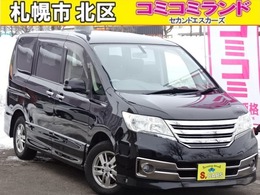 日産 セレナ 2.0 ライダー ブラックライン 4WD 事故無 保証1年 WパワスラBカメラ エンスタ