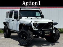 ジープ ラングラー アンリミテッド サハラ 4WD リフトアップ　アメリカンレーシング