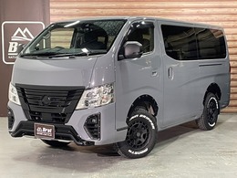 日産 キャラバン 2.4 プレミアムGX ロングボディ ディーゼルターボ 4WD ステルスグレー Weds16AW モンスタタイヤ