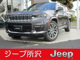 ジープ グランドチェロキーL サミット リザーブ 4WD レザーシート　サンルーフ　ナビ・ETC