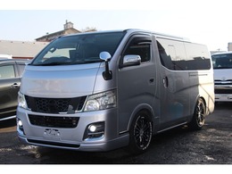 日産 NV350キャラバン 2.5 プレミアムGX ロングボディ ディーゼルターボ ETC/ドラレコ/ローダウン/シートカバー