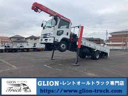 いすゞ フォワード ハイジャッキ・セルフ5段クレーン車 (同年式)ラジコン付・6MT
