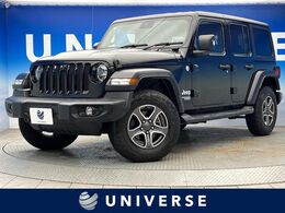 ジープ ラングラー アンリミテッド スポーツ 4WD ACC　バックカメラ　純正17AW