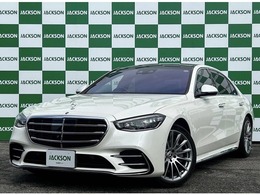 メルセデス・ベンツ Sクラス S500 4マチック ロング AMGライン (ISG搭載モデル) 4WD パノラマR　Burumester　リアエンター