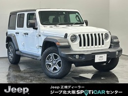 ジープ ラングラー アンリミテッド スポーツ 4WD ワンオーナー LEDヘッドライト　V6エンジン