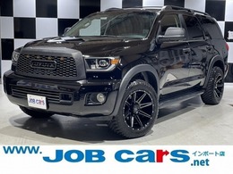 米国トヨタ セコイア プラチナム 5.7 V8 4WD 1ナンバー登録　4人乗り 茶革シート ETC