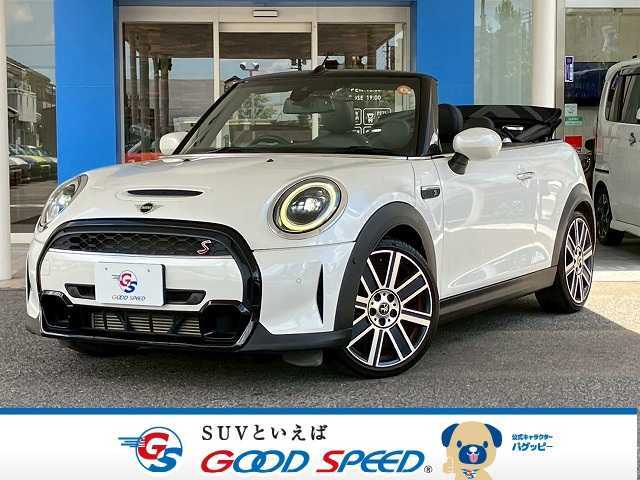 R5年式MINIコンバーチブルクーパーS入庫！希少なナノクホワイト！お問い合わせは、052-773-4092後藤まで！ AppleCarPlay　バックカメラ　シートヒーター　クルーズコントロール　コンフォートアクセス　ミラーETC