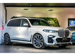 BMW X7 xドライブ35d Mスポーツ ディーゼルターボ 4WD リアエンター ウェルネスP 白革 スカイSR