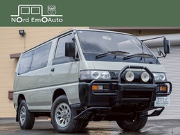 三菱 デリカスターワゴン 2.5 GLX エアロルーフ ディーゼルターボ 4WD /本州九州仕入れ/5速マニュアル/ディーゼル