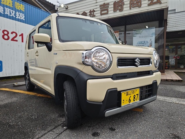 スズキ　ハスラー　Gターボ　2WD　660cc　CVT　走行距離：62，050km　カラー：ベージュ