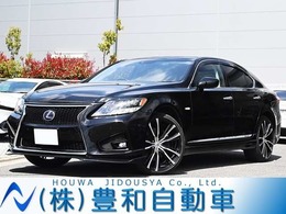 レクサス LSハイブリッド 600h バージョンU Iパッケージ 4WD マクレビ サンル-フ 後席モニタ スピンドル
