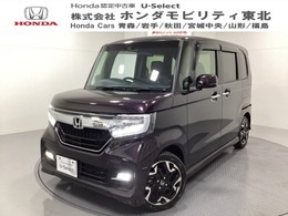 ホンダ N-BOX カスタム 660 G L ターボ ホンダセンシング 純正メモリーナビ/ETC/リモコンエンジンス