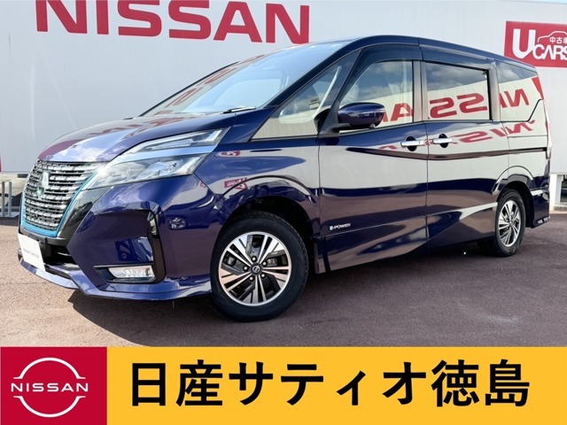 日産サティオ徳島阿南支店のセレナePOWERをご覧頂きありがとうございます☆セーフティパックB付き☆オートデュアルエアコン＆リヤヒーターダクトも付いております☆人気車種なので、気になる方はお早めに☆