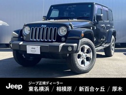 ジープ ラングラー アンリミテッド サハラ 4WD 認定中古車保証1年　ApplecarPlay