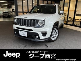 ジープ レネゲード リミテッド 1オナ/自社管理顧客様下取車/ナビTV/黒革