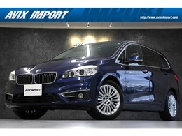 BMW 2シリーズグランツアラー 218d ラグジュアリー ディーゼルターボ 黒革 インテリジェントセ-フティ 純正ナビ