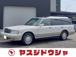 トヨタ クラウンワゴン 2.5 ロイヤルエクストラ ツーリングセレクション装着車 純正15インチアルミ　純正ナビ　純正オーデ