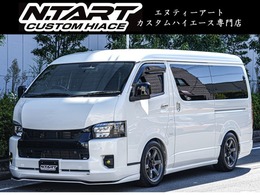 トヨタ ハイエースバン 2.8 スーパーGL ダークプライムIIワイド ミドルルーフ ロングボディ ディーゼルターボ 415COBRAコンプリート仕様　新車