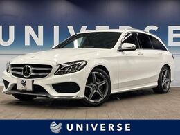 メルセデス・ベンツ Cクラスワゴン C200 スポーツ 本革仕様 黒本革シート Rセーフティ 純正ナビ TV