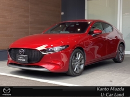 マツダ MAZDA3ファストバック 2.0 20S バーガンディ セレクション 4WD レッドレザーシート　360°ビューモニター