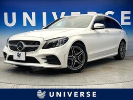 メルセデス・ベンツ Cクラスワゴン C200 アバンギャルド AMGライン 後期 レーダーセーフティPKG 黒革 純正18AW