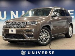 ジープ グランドチェロキー サミット 4WD ラグーナレザーPKG　ガラスサンルーフ　har