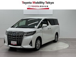 トヨタ アルファード ハイブリッド 2.5 G E-Four 4WD 衝突軽減ブレーキ 後席TV