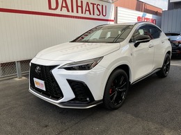 レクサス NX 350 Fスポーツ 4WD サンルーフ・ルーフレール・純正ドラレコ
