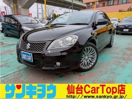 スズキ キザシ 2.4 社外メモリーナビ本黒皮シート