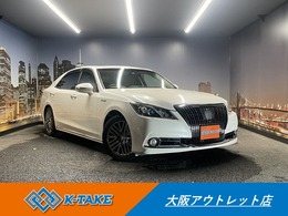 トヨタ クラウンマジェスタ 3.5 Fバージョン 禁煙車　サンルーフ ベージュ本革 純正ナビ