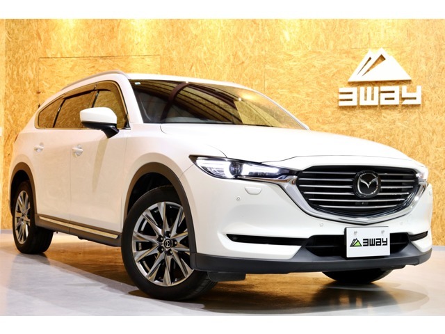 スリーウェイへようこそ！フルカラーTFTマルチスピードメーター装備の改良後モデルです♪「CX-8　XD-Lパッケージ4WD」最後の写真までぜひお付き合いください！