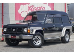 日産 サファリ 4.2 エクストラハイルーフグランロード ディーゼル 4WD 無事故 ハイルーフ ノーマル　社外AW