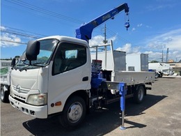 日野自動車 デュトロ 標準　ロング　タダノ　3段クレーン フックイン　2.63t吊　10.5万キロ　5MT