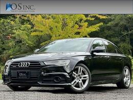 アウディ A6 2.0 TFSI クワトロ Sラインパッケージ 4WD /マトリクスLED/黒革シート/パワーシート/