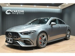 メルセデスAMG CLAクラス CLA 45 S 4マチックプラス 4WD Pル-フ HUD 赤・黒革 AMGパフォ-マンスPKG