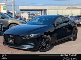 マツダ MAZDA3ファストバック 2.0 20S ブラックトーンエディション 4WD 元整備代車　運転席パワーシート　LEDヘ