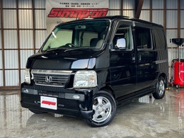 ホンダ バモス 660 L ターボ ローダウン HDDナビ/ETC/禁煙車