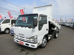 いすゞ エルフ 3.0 強化ダンプ フルフラットロー ディーゼルターボ 積載2000kg-準中型車