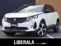 プジョー 3008 GT ブルーHDi ディーゼルターボ 黒半革 ACC CarPlay S/Bカメ 社外TV 純ナビ