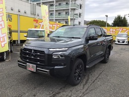 三菱 トライトン 2.4 GSR ディーゼルターボ 4WD スマートフォン連携ナビ　レーダーブレーキ