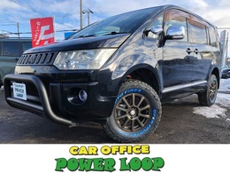 三菱 デリカD：5 2.4 G プレミアム 4WD 2リフトUP新グリルガ-ド　パワーバックドア