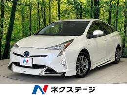 トヨタ プリウス 1.8 A E-Four 4WD モデリスタエアロ 純正9型ナビ 禁煙車