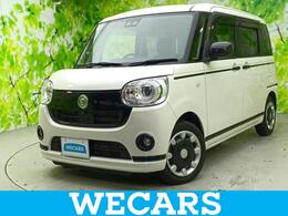 ダイハツ ムーヴキャンバス 660 G ブラックアクセント リミテッド SAIII 新品タイヤ/社外 SDナビ/衝突安全装置/両側