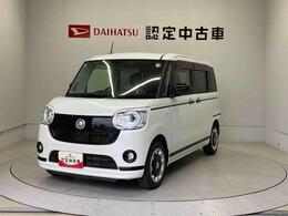 ダイハツ ムーヴキャンバス 660 G ブラックアクセントVS SAIII スマートアシスト搭載　後席両側電動スライ