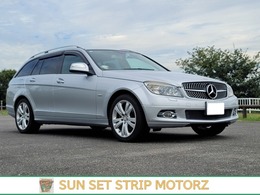 メルセデス・ベンツ Cクラスワゴン C200 コンプレッサー アバンギャルド ドラレコ ETC 木目調内装
